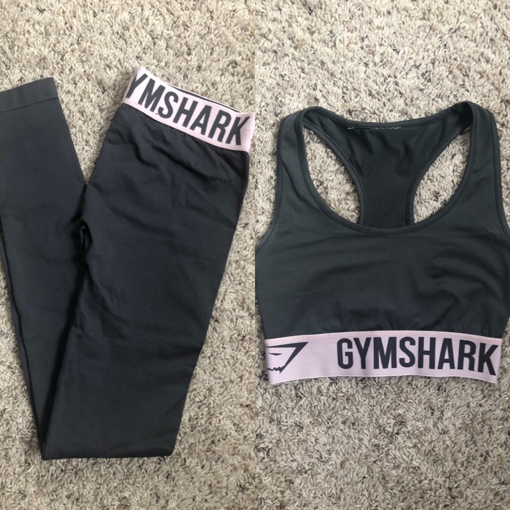 Gymshark fit leggings and sports bra